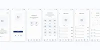 Wireframes for homeowners app